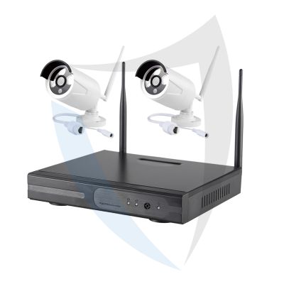 KIT NVR videosorveglianza wireless