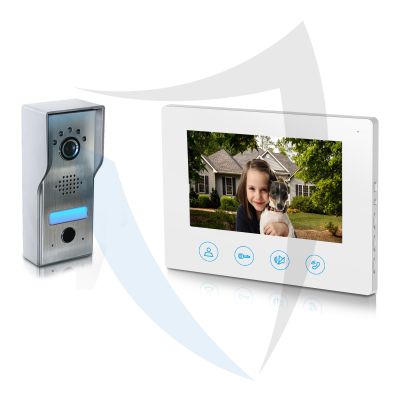 Videocitofono con visualizzazione su monitor espandibile fino a 3 Monitor