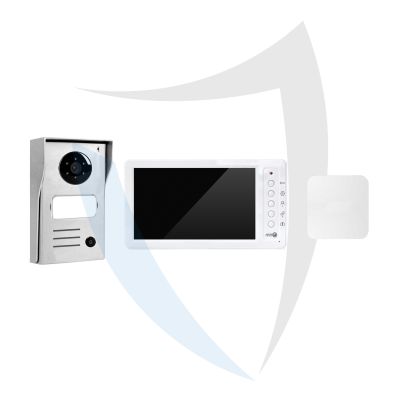 Videocitofono mono familiare 2 fili schermo 7" + IP box