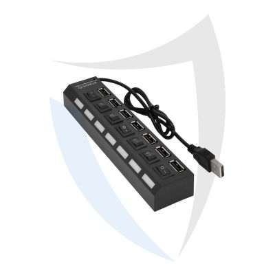 Multipresa USB 2.0 7 porte 5V 1A