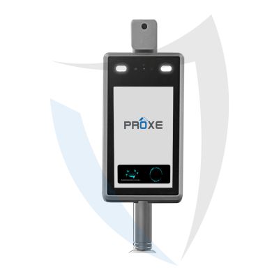 Telecamera con riconoscimento facciale e scansione temperatura