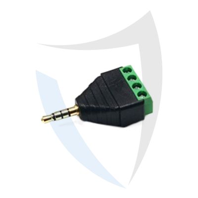 Connettore audio maschio 4 pin jack 3,5MM 10PZ