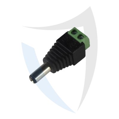 Connettore alimentazione maschio a morsetto a vite 10PZ