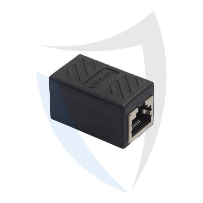 Connettore RJ45 femmina / femmina scocca plastica 1PZ