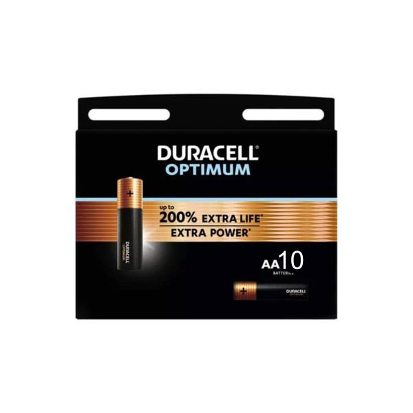 Duracell optimum AA B10 -  MN1500 stilo