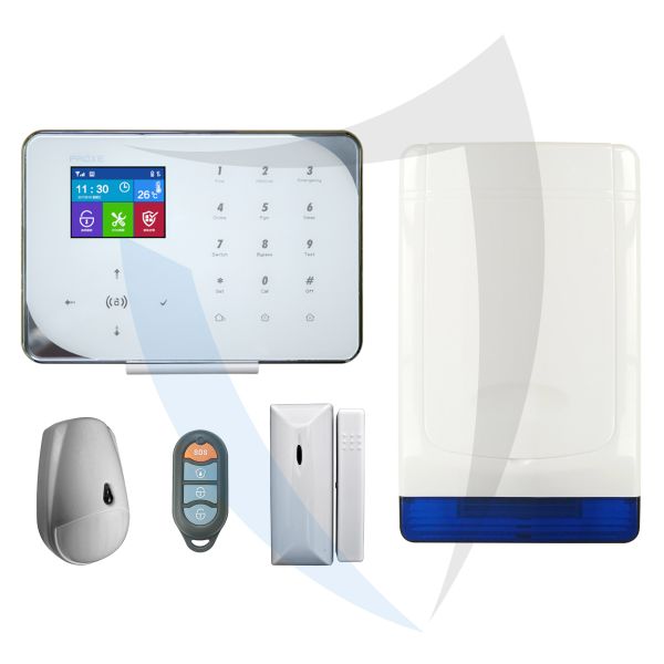 Kit allarme wireless GSM / WI-FI 