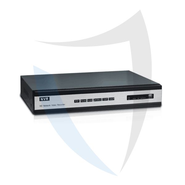 Registratore video NVR 8 MPX A 16 canali POE