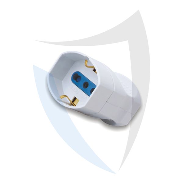 Presa bipasso/schuko 2P+T 16A