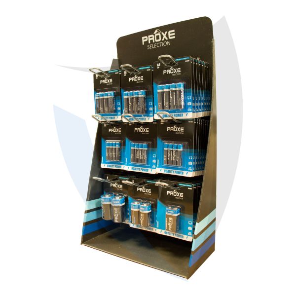 Espositore batterie proxe selection