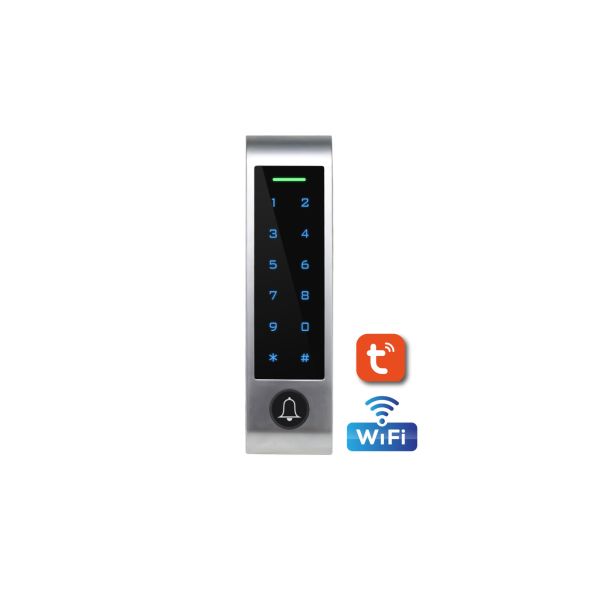 CONTROLLO ACCESSI ANTIVANDALO CON RFID TAG WI-FI TUYA IP67