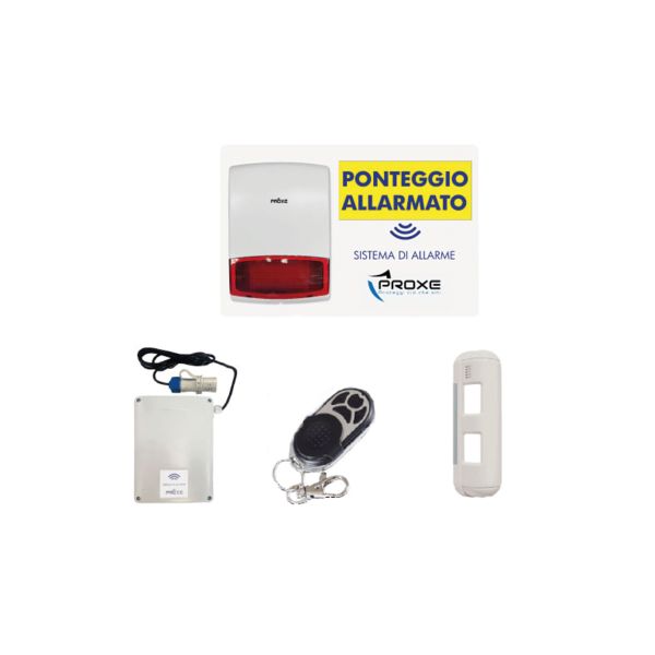 Allarme ponteggio wireless 433MHZ